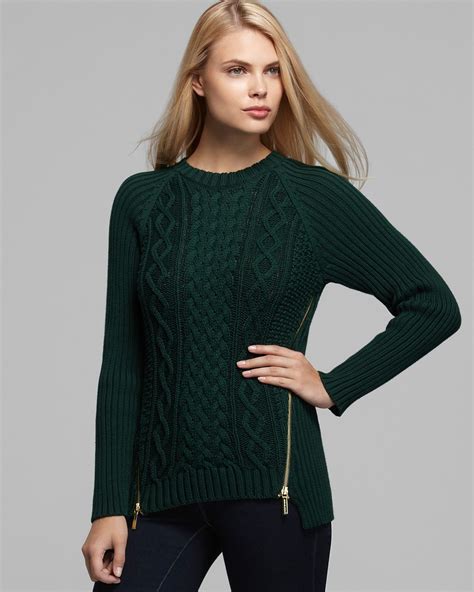 michael kors novelty cable sweater|Michael Kors sweaters outlet.